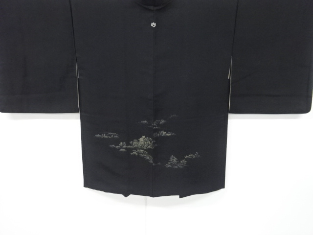 JAPANESE HAORI / WOVEN SCENERY OF CASTLE